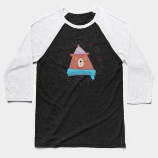 Winter holidays bear Baseball T-Shirt